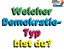 Demokratie-App: „Welcher Demokratietyp bist du?“