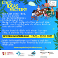 Jetzt bewerben: Für die 2. Runde der Civic Ideas Factory