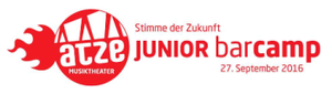 Logo: ATZE Junior BarCamp