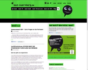 Screenshot: laut-nuernberg.de